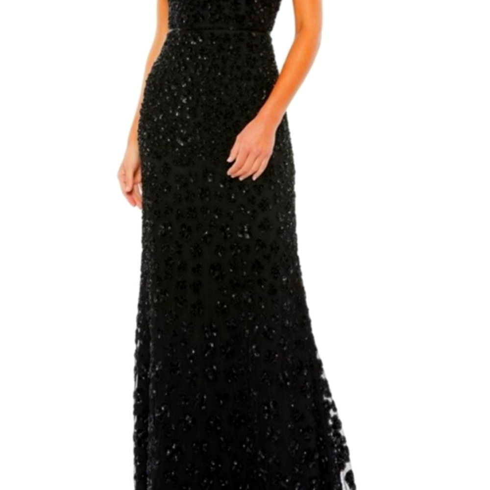Elegant Black Evening Gown